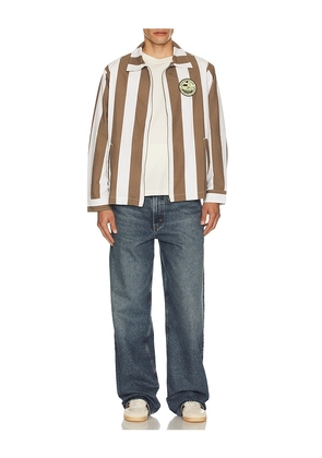 Duvin Design Beach Club Jacket in Brown. Size M. Also in S, L, XL/1X.