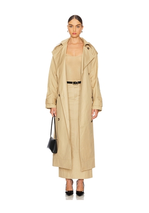 LPA Clara Trench Coat in Tan. Size M. Also in XL.