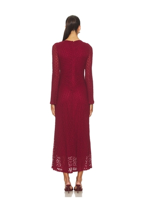 ASTR the Label Tamia Dress in Wine. Size M. Also in L, S, XS.