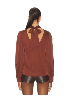 ASTR the Label Ivonne Top in Brown. Size M. Also in L, S, XS.