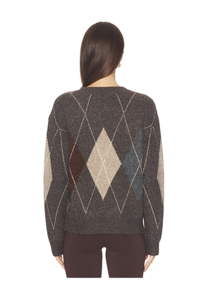 ASTR the Label Terri Sweater in Brown,Grey. Size S. Also in XS.