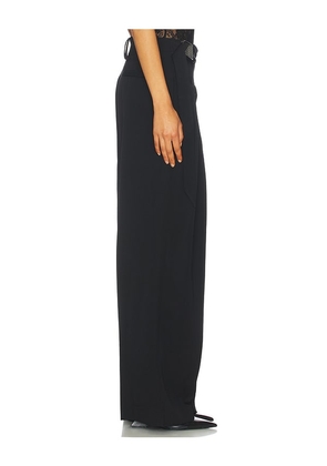 THE ATTICO Wide Leg Pant in Black. Size 36. Also in 38.