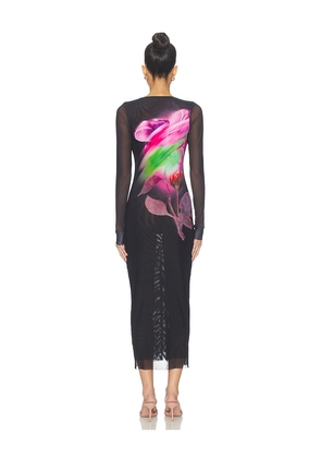 AFRM Cambria Dress in Black. Size L. Also in S, XXS, XS, M.