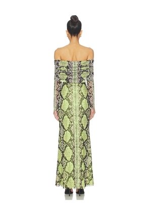 AFRM Thelma Dress in Yellow. Size L. Also in S, XXS, XS, M.