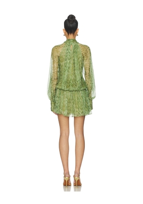 Alexis Hailey Dress in Green. Size S. Also in XS, M.
