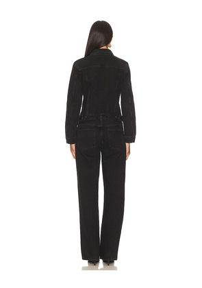 AGOLDE Esther Jumpsuit in Black. Size M. Also in XS, L.