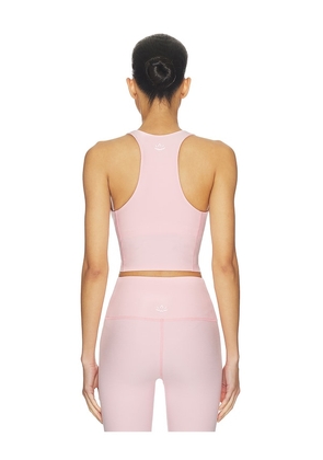 Beyond Yoga Spacedye Intensity Racerback Cropped Tank Top in Pink. Size M. Also in XS, XL.
