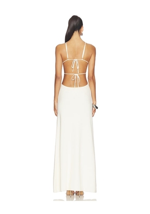 DELFI Gaia Maxi Dress in White. Size M. Also in L.