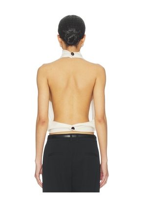 All My Love Tara Shawl Top in Ivory. Size L. Also in M, XL.