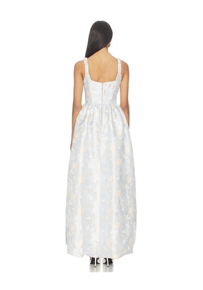 ELLIATT Fiorella Gown in Baby Blue. Size L. Also in XS, S, M.
