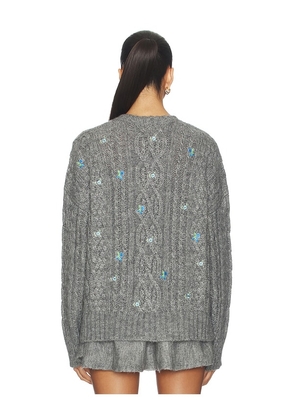 GUIZIO Etta Jumper in Grey. Size M. Also in XXS, XS, S.