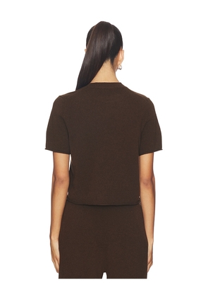 All My Love Ava Top in Brown. Size L. Also in S, XS, M.