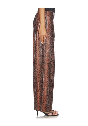BY.DYLN x REVOLVE Xaavier Pant in Brown. Size M. Also in XS, S, L.