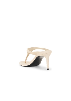 BLACK SUEDE STUDIO Laurel 65 Mule in Nude. Size 36.5. Also in 38, 38.5, 39.5.