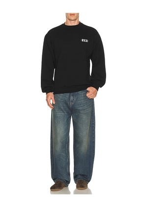 Born x Raised Unconditional Love Crew neck Sweatshirt in Black. Size L. Also in S, M, XL/1X.