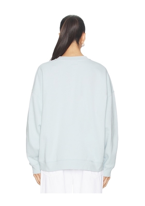 ANINE BING Miles Sweatshirt Anine Bing in Baby Blue. Size M. Also in XS, S.