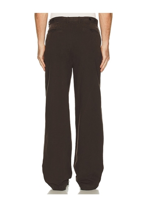 ALLSAINTS Juku Trouser in Brown. Size 31. Also in 32, 33, 36.