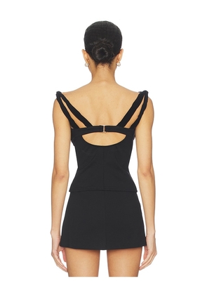 BUCI Divinity Lace Top in Black. Size L. Also in XS, S, M.