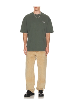 ALLSAINTS Halcyon Tee in Green. Size M. Also in S.