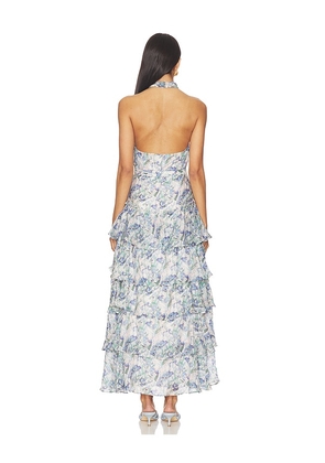 ASTR the Label Adamaris Dress in Blue. Size M. Also in L, XL.