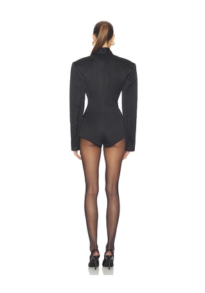 Camila Coelho Carmina Romper in Black. Size XS. Also in S.