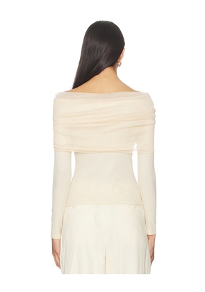 ASTR the Label Julieta Top in Beige. Size S. Also in L, M, XL, XS.