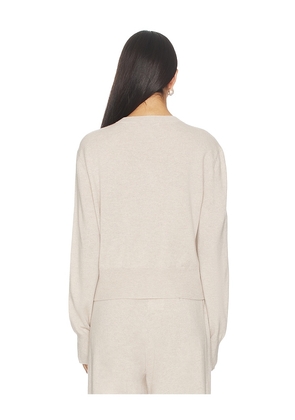 Artless Tove Cardigan in Light Grey. Size M. Also in XS, S, L, XL.