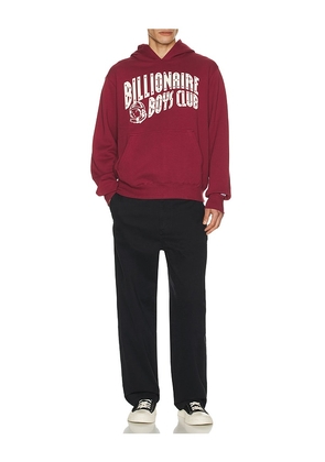 Billionaire Boys Club Curve Hoodie in Red. Size M. Also in S, L, XL/1X.