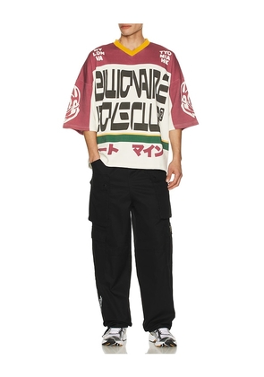 Billionaire Boys Club Blitz Oversized Tee in White. Size XL/1X. Also in S, M, L.