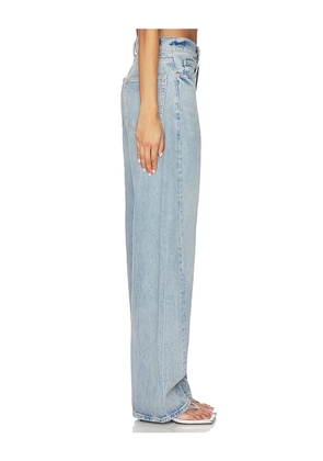 Alexander Wang Relaxed Straight Cut With Crystal Belt Loops in Blue. Size 25. Also in 24, 26.