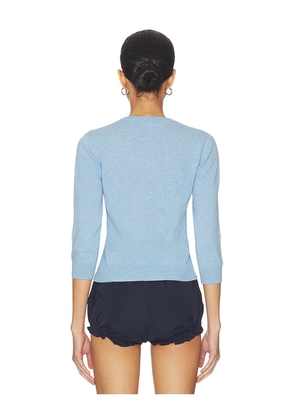 Autumn Cashmere Baby Cardigan in Blue. Size S. Also in M, L.
