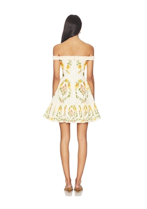 Agua by Agua Bendita Boreal Mini Dress in Ivory. Size S. Also in XS.