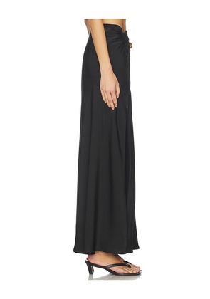 Bardot Dylan Split Front Maxi Skirt in Black. Size 10. Also in 4, 2, 6, 8, 12.