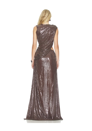 Deme by Gabriella The Spencer Set in Brown. Size S. Also in XS, M, L.