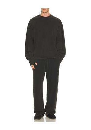 Entire Studios Heavy Long Sleeve Tee in Black. Size M. Also in L, XL/1X.