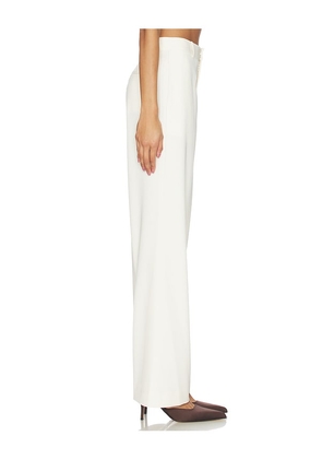 Elodie the Label Isolde Pants in Cream. Size L. Also in S, M, XL.