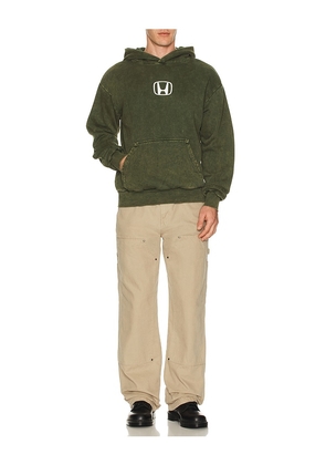 CPTN Apparel Bug Hoodie in Green. Size M. Also in S, L, XL/1X.