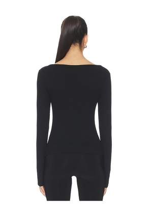 Elodie the Label Mireya Top in Black. Size S. Also in XS, M, L.