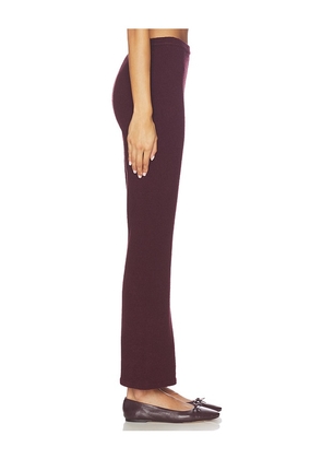 American Vintage Ytibay Pant in Burgundy. Size M. Also in XS, S, L.