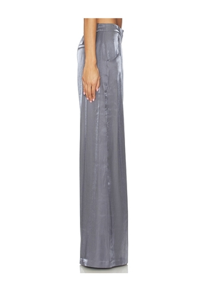 Amanda Uprichard Saddler Pants in Slate. Size XS. Also in L, M, S, XL.