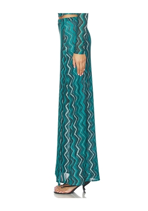 eywasouls malibu Jerry Skirt in Teal. Size M. Also in L, S, XL, XS.