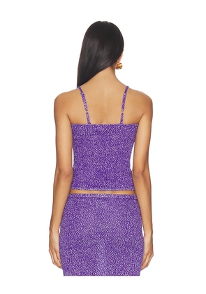 ASTA RESORT Carolina Camisole in Purple. Size M. Also in XS, S, L, XL.