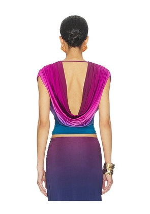 AFRM Dexter Top in Fuchsia. Size L. Also in M.