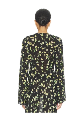 AFRM Tyra Top in Black. Size L. Also in M, S, XS, XXS.