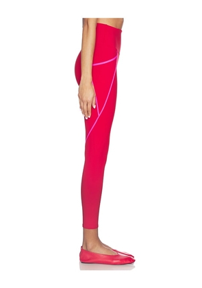 BEACH RIOT Von Legging in Red. Size M. Also in L, S, XS.