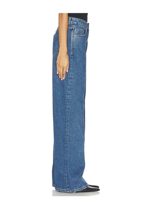 BALMAIN Denim Straight Leg in Blue. Size 34. Also in 36, 38, 40.
