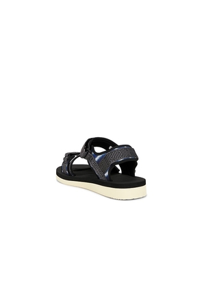 Deva States x Suicoke Kisee-Cab Sandals in Blue. Size 11. Also in 10, 7, 8, 9.