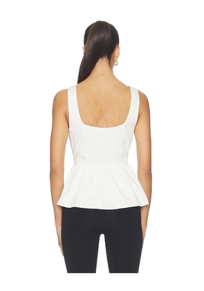 Elodie the Label Halen Top in White. Size L. Also in S.