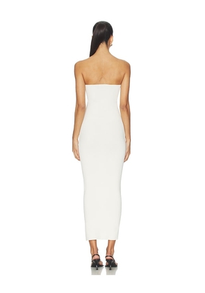 Entire Studios Bandeau Dress in Ivory. Size L. Also in XXS, M.