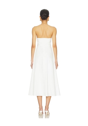 Elodie the Label Anouk Dress in White. Size L. Also in XS, M.